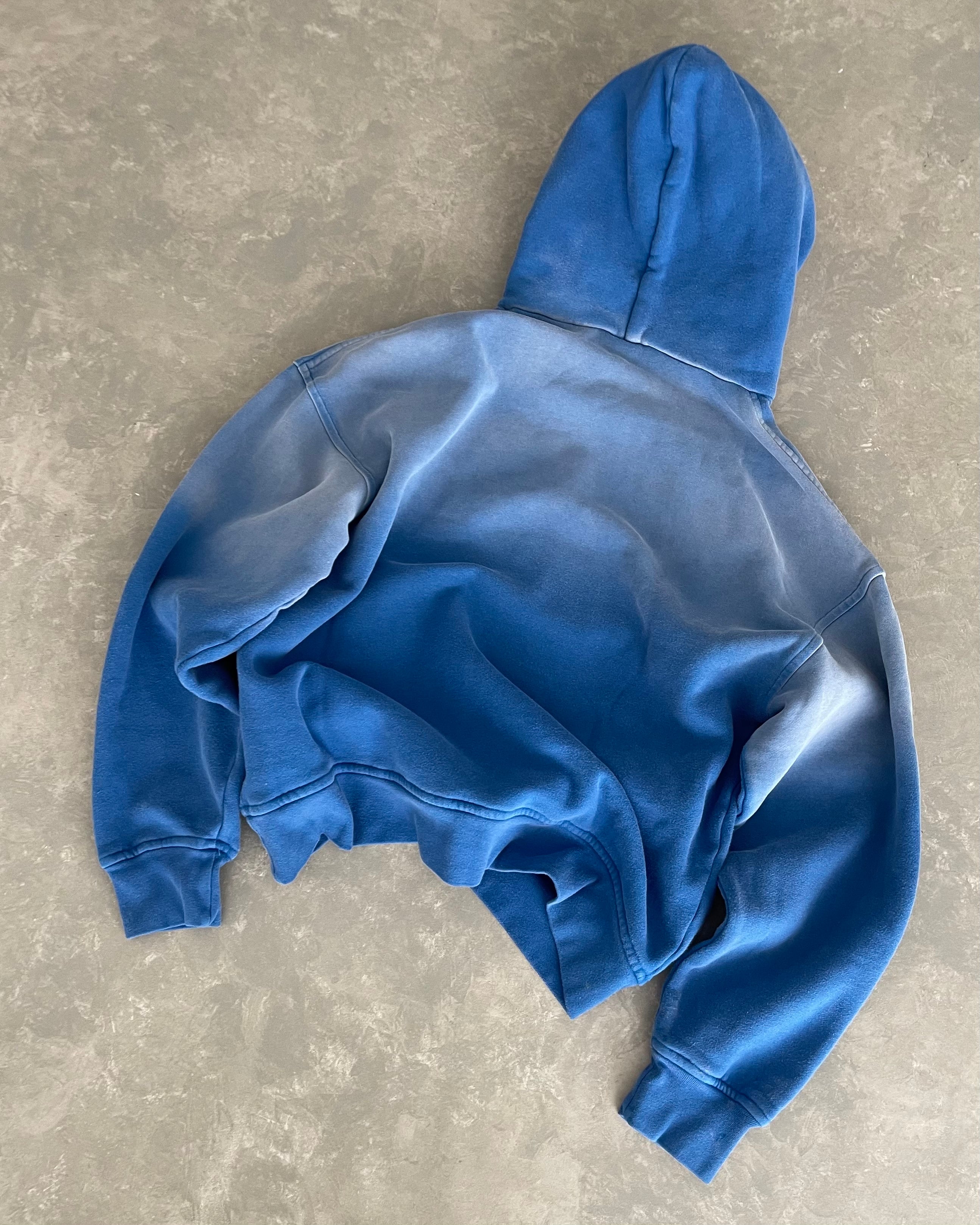 FADED BLUE HOODIE